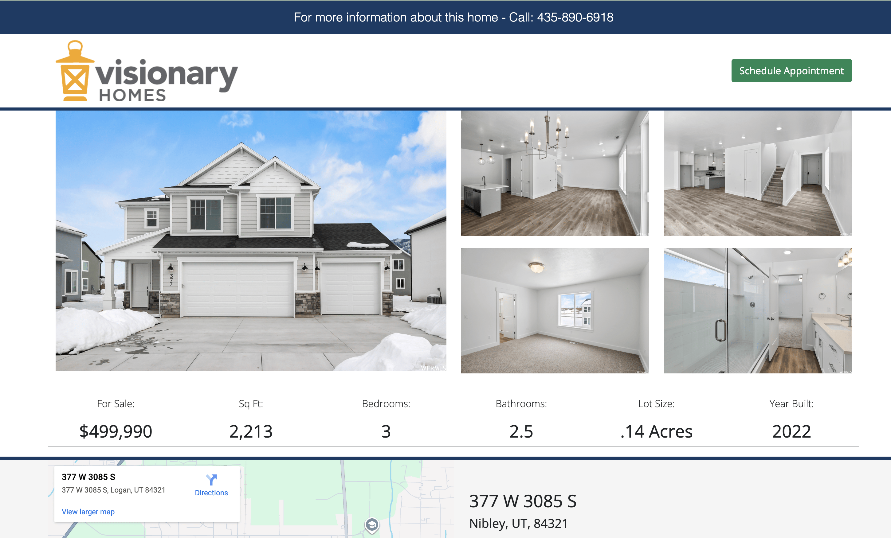 Co-marketing landing page example